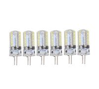 Haofy 6Pcs GY6.35 Ampoules LED 5W AC 12V Blanc Chaud 2700 à 3000K Blanc 6000 à 6500K 500LM 72LED Ampoules pour Bureau à Domicile Ampoules LED Ampoules LED(#2)