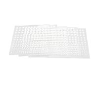 Haofy 825 Perles Autocollantes à Dos Plat, 4 Tailles, en Plastique, à Coller, pour Loisirs Créatifs, Scrapbooking, Décoration, Bricolage, Décoration Intérieure, Fabrication de Cartes,