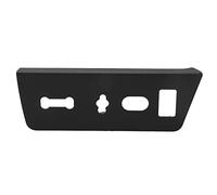Haofy 9L3Z MA Panneau de Commutation du Siège Conducteur 4 Trous (BLACK) | Boîtier de Réglage du Siège Gauche, Remplacement 2009-2014, Garniture ABS Mat, Installation de Montage par Boucle,