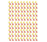 Haofy Abreuvoir Automatique en Acier Inoxydable pour Lapins, Cochons d'Inde, Furets - Système d'abreuvement pour Rongeurs avec Connecteur épais, 100 Ensembles, Installation Facile