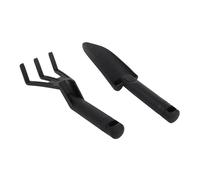 Haofy Accessoires de Détecteur de Métaux, Ensemble de Pelles à Râteau Ergonomiques en ABS avec échelle, pour Explorer l'or et Creuser des Trésors