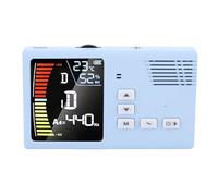 Haofy Accordeur de Métronome Numérique 3 en 1, Batterie Rechargeable pour un Réglage Précis Guzheng Guqin Erhu Pipa (BLUE)