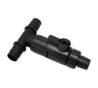 Haofy Adaptateur de Robinet de Changeur d'eau pour Aquarium, Vanne de Régulation de Volume d'eau Réglable Durable pour L'entretien de L'aquarium (16MM)