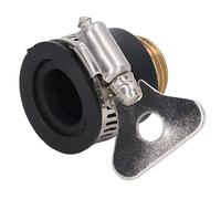 Haofy Adaptateur de Robinet de Robinet en Laiton fileté 1/2 Pouces avec Connexion Ferme, Prend en Charge Diverses Connexions pour Tuyau d'eau de Cuisine de Jardin, Joint Rapide, 1 Ruban Inclus, pour