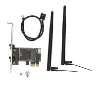 Haofy Adaptateur M.2 vers PCIe, Double Antenne 6 DB, Connexion Stable, Carte d'extension M.2 vers PCIe Plus Longue Distance pour Ordinateur de Bureau