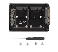 Haofy Adaptateur MSATA vers, Carte Adaptateur MSATA vers SATA3.0 6Gbps pour SSD