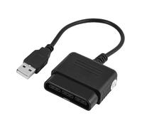 Haofy Adaptateur vers USB Convertisseur de Contrôleur PC Double Retour de Vibration Mode Numérique Analogique Compact 1,8 X 1,7 X 0,6 Pouces Taille Câble de 7,9 Pouces pour Rétro Utilisant Une