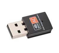 Haofy Adaptateur WiFi USB sans Fil 2,4G 5G à Double Bande pour Dongle de Réseau sans Fil PC 600 Mbps Mode Soft AP pour Les Utilisateurs Mobiles