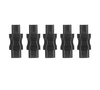 Haofy Adaptateurs d'alimentation Convertisseur Premium IEC320 C8 à C7, 5 Pièces, pour Ordinateur Portable, Plug and Play, Adaptés au Châssis PDU, 2500W, Matériau PVC