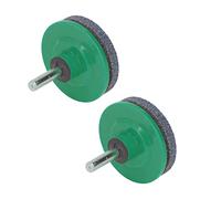 Haofy Affûteur de Lame de Tondeuse à Gazon 2 Pièces en Acier Inoxydable ABS avec Fixation de Perceuse pour Un Outil d'affûtage Rapide pour Le Jardin, l'entretien de la Cour, l'équipement