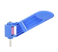 Haofy Affûteuse de Forets, Rectifieuse Efficace pour Mèches de Fer, Outil D'affûtage pour les Amateurs de Bricolage, Matériau en Corindon Marron (BLUE)