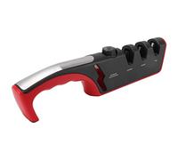 Haofy Aiguiseur de Couteaux avec Abrasif diamanté, Système Réglable en 3 étapes pour un Meulage Grossier, Fin et Super Fin, Conception Ergonomique pour une Utilisation à Droite ou à Gauche pour la