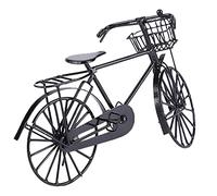 Haofy Alliage de Vélo de Poupée, Mini Vélo avec Roues, Tasse de Jus de Mélangeur Portable pour 1:12 Dollhouse