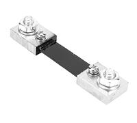 Haofy Ampèremètre Numérique Shunt 50A 75mV Résistance Compacte de Shunt de Courant de Précision pour Extension de Compteur de Panneau Mesure Précise pour les Systèmes de Batterie et les Ateliers