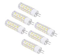 Haofy Ampoule G4 à Dissipation Rapide de la Chaleur, Lampe Murale pour Lustres, PC + Céramique, 6 Pièces (G4 7W 64LED)