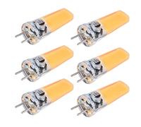 Haofy Ampoule GY6.35 5W COB LED 500lm émission de Lumière à 360 ° avec Durée de Vie de 50 000H, Lampe en Silicone pour Salon, Ventilateur de Plafond, éclairage d'armoire (Blanc chaud)