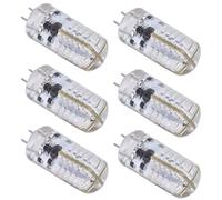 Haofy Ampoule LED Ampoule de Couleur à Sortie de Lumière Uniforme de Haute qualité pour la Maison de Fête 12 V 6 Pièces, Luminaires Faciles à Installer pour le Paysage et le Camping-car (rouge)