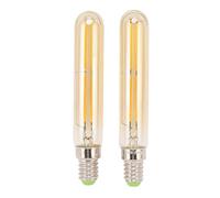 Haofy Ampoule LED E14 4W Blanc Chaud 2300K Dimmable Lot de 2, 25000 Heures Durée de Vie, Éclairage Sans Scintillement pour Salon Chambre, Réduit la Fatigue Oculaire en Télétravail et Lecture