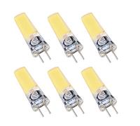Haofy Ampoule LED GY6.35 5W 500lm Base Bi-pin COB avec Dissipation Thermique 360° pour Plafonnier, Lampe de Bureau, Lustre, Éclairage d'Accent, Cuisine, Salon