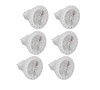 Haofy Ampoule LED MR11 4W 360LM, Culot GU4 à intensité Variable avec Faisceau de 120 Degrés pour Allée, Jardin, Paysage, Patio Extérieur, éclairage de Pièce Intérieure (Éclairage blanc)