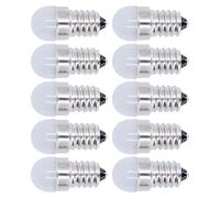 Haofy Ampoules LED E14 1,5 W 500 Lm 3000 K Blanc Chaud - Petites Ampoules à économie d'énergie à intensité Variable 24 V sans Scintillement avec Acier Inoxydable et PC Dissipation Thermique à 360