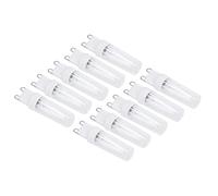 Haofy Ampoules LED G9 3W 500lm Remplacement à économie d'énergie pour Halogène 30W avec Dissipation Thermique à 360° Conception en Céramique PC Lumière Bleue pour Lustres, Lampes de Table,