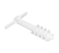 Haofy Ancre de Sable pour Parasol de Plage, Support de Parapluie en Plastique ABS, Goujon Réglable pour Poteaux de 25 Mm, 28 Mm, 32, Conception à 5 Fils pour Plage, Pelouse, Camping, Parc Aquatique
