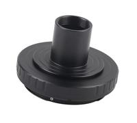 Haofy Anneau Adaptateur de Microscope en Alliage D'aluminium, Tout Nouveau Design pour Appareil Photo, Enregistrement D'images de Microscope avec Oculaire à Monture en T de 23,2 Mm, adapté aux