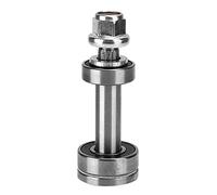 Haofy Arbre de Broche de Lame 137553 Remplacement d'arbre de Broche de Tondeuse Robuste et Durable pour AYP 44" 46" et 50" Decks Iron 1 unité