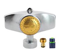 Haofy Arroseur Automatique de Pelouse en Alliage de Zinc à 360 Degrés, pour L'irrigation du Jardin, Refroidissement de la Cour, Spray D'arrosage Extérieur pour Enfants