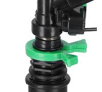 Haofy Arroseur de Jardin Buse Réglable Atomisation Supérieure Support de 22 Pouces pour Pelouses Étangs de Fleurs Champs de Légumes Construction en Acier Inoxydable ABS Couverture d'eau Polyvalente