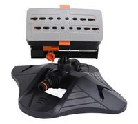 Haofy Arroseur de Pelouse de Jardin, Matériau ABS, Système Rotatif à 360 Degrés, 4 Modes de Pulvérisation, Arrosage Efficace pour Jardin et Cour