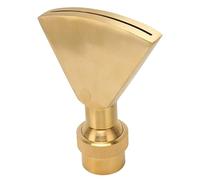 Haofy Arroseur d'étang en Forme d'éventail, Buse en Laiton Réglable de 1,5 Pouces avec Répartition Uniforme de l'eau pour l'aménagement Paysager du Jardin, Les Fontaines Extérieures et Les Jeux