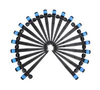 Haofy Arroseur Goutte à Goutte, Asperseur 8 Trous 360 Degrés Réglable, 20 Pièces, for Irrigation de Jardin (Blue)
