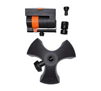 Haofy Arroseur Oscillant 16 Trous pour Pelouse, Base Lestée