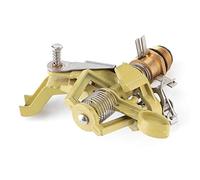 Haofy Arroseur Rotatif, Matériau en Alliage de Zinc, Rotation à 360 Degrés, Idéal pour la Pelouse du Jardin et l'irrigation Agricole, Portée de 10 à 20 M