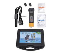 Haofy ATC Tester du Compteur D'oxygène Dissous, Valeurs de Test Stable, connectivité, Affichage LCD de Rétroéclairage, Transmission de Données en Temps Réel pour Aquarium, Poisson
