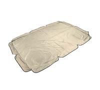 Haofy Auvent Pivotant en Tissu Oxford 600D Enduit d'argent, Imperméable avec Sangles Renforcées pour Jardin, Patio, Utilisation en Extérieur (Beige)