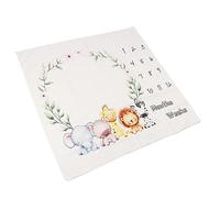 Haofy Baby Milestone Plafond High-Decinition -Spressure Mois de Pression pour les Souvenirs Nouveau-nés, Adaptés à la Photographie de bébé, en Polyester Matériau