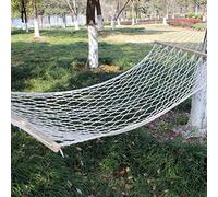 Haofy Balançoire de Jardin, Hamac en Maille Portable, Balançoire Suspendue Robuste d'une capacité de 120 Kg pour Les Voyages et Le Camping en Plein Air