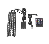 Haofy Bande Lumineuse LED 8 Couleurs avec Contrôle du Son, Lampe RVB Portable pour éclairage de Décoration de Fête, Lumière RVB DC5-12 V pour Maison/voiture/TV/fête