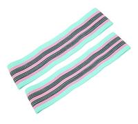 Haofy Bandes élastiques de Boucle de Résistance pour Les Amateurs de Fitness, Bandes de Levage de Hanche pour L'entraînement de Force, Ensemble de 2 Pièces (Green)