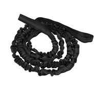 Haofy Barre de Remorquage pour Vélo de 2,7 M de Longueur Naturelle s'étendant jusqu'à 4,5 M avec une Conception Portable à Installation Rapide pour la Course, la Marche et l'entraînement (BLACK)