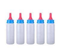 Haofy Biberon d'allaitement pour Veaux 250 ML, Lot de 5, épais, Résistant