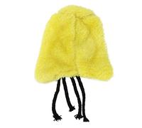 Haofy Bird Corner Couverture Chaude en Peluche Polaire pour Oiseaux, Maison Câlin Confortable, Hamac en Peluche Douce et Pure pour Petits Oiseaux comme Les Perruches et Les Calopsittes (Jaune Citron)