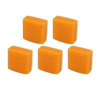 Haofy Bloc de Cire d'abeille 5 Pièces pour Vernis de Voiture en Cuir, Cire Naturelle pour Meubles en Bois, Protection de Peinture Automobile, Entretien Quotidien