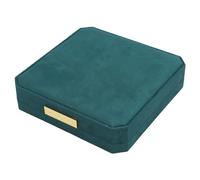 Haofy Boîte à Bijoux en Velours de Grande capacité Pouvant Contenir 100 Pièces avec Plusieurs Compartiments, Organisateur de Bijoux, Rangement en Velours sans Enchevêtrement pour Voyage, Maison,
