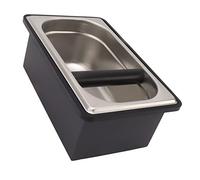 Haofy Boîte à café, capacité de 1,5 L, pour, Récipient à Marc Amovible en Acier Inoxydable avec Protection contre les éclaboussures, pour la Cuisine, le café, le Restaurant, le Camping-car, le