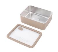 Haofy Boîte à Déjeuner en Acier Inoxydable 1,5 QT, Passe au -ondes, Récipient Alimentaire isolé étanche pour le Bureau, l'école, les Voyages, les Pique-niques, le Couvercle Transparent Garde les