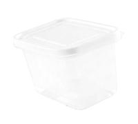 Haofy Boîte de Rangement de Vidange en Matériau PP pour Cuisine et Réfrigérateur, Organisateur de Réfrigérateur avec Compartiment de Vidange, Récipient Empilable à Fond Antidérapant pour le Stockage